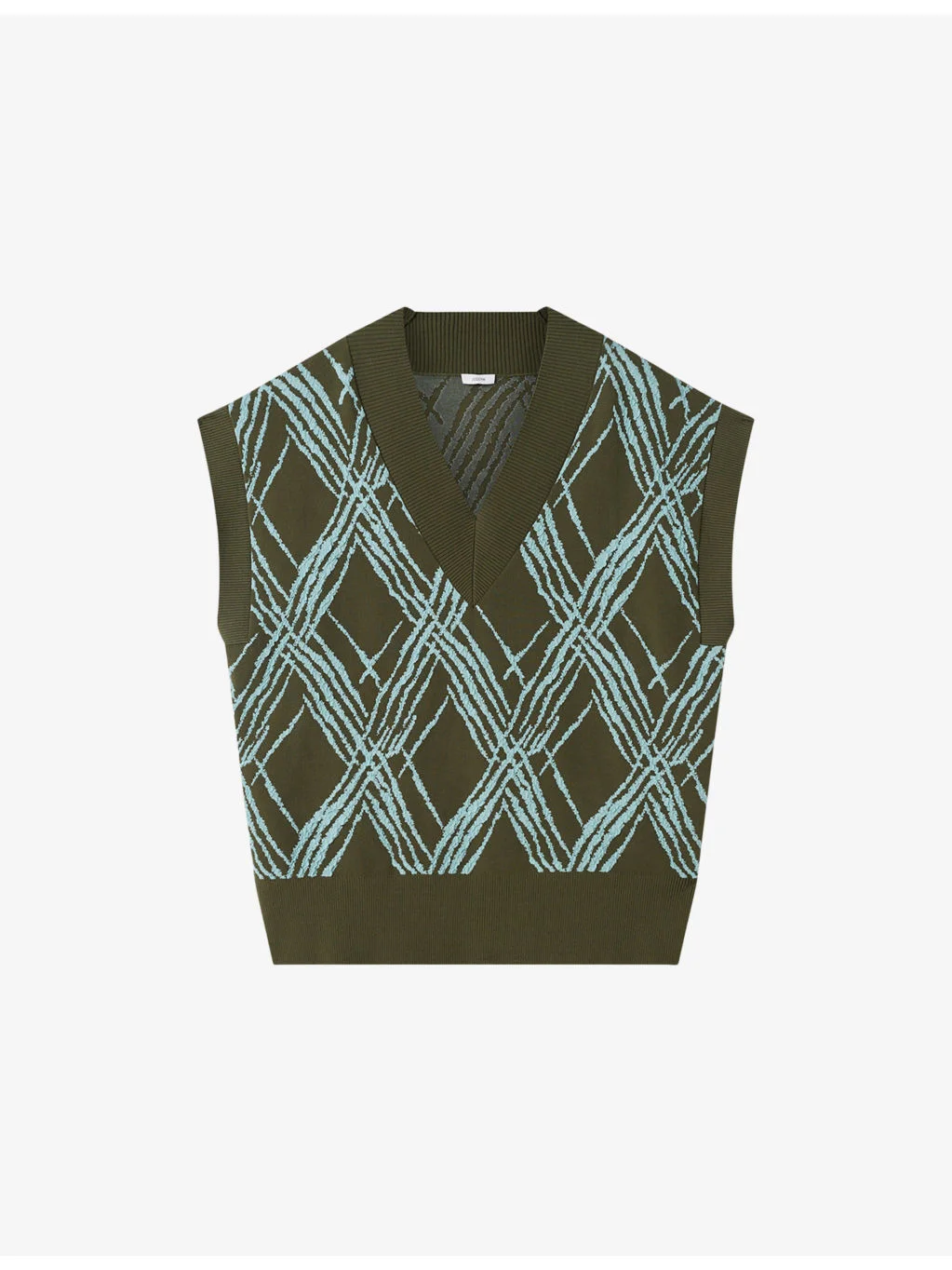 Rahma Knitted Cotton-Blend Top - 1