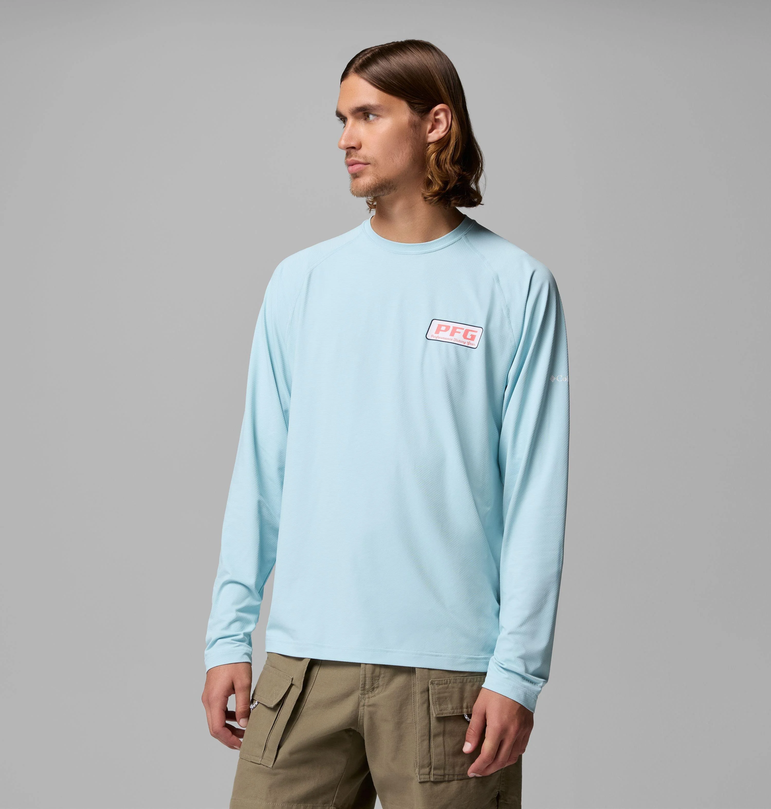Men's PFG Solar Stream II Graphic Long Sleeve Shirt - 1