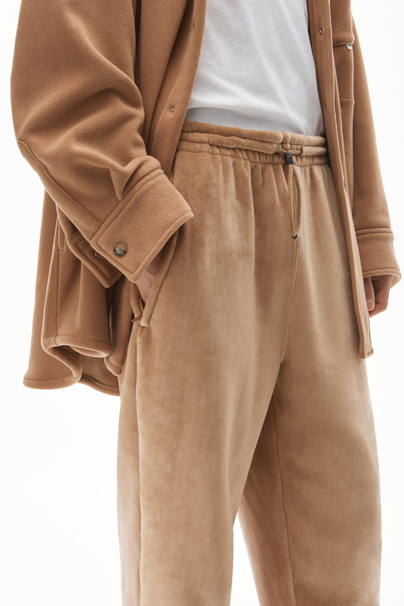 SWEATPANT IN BONDED VELOUR 4