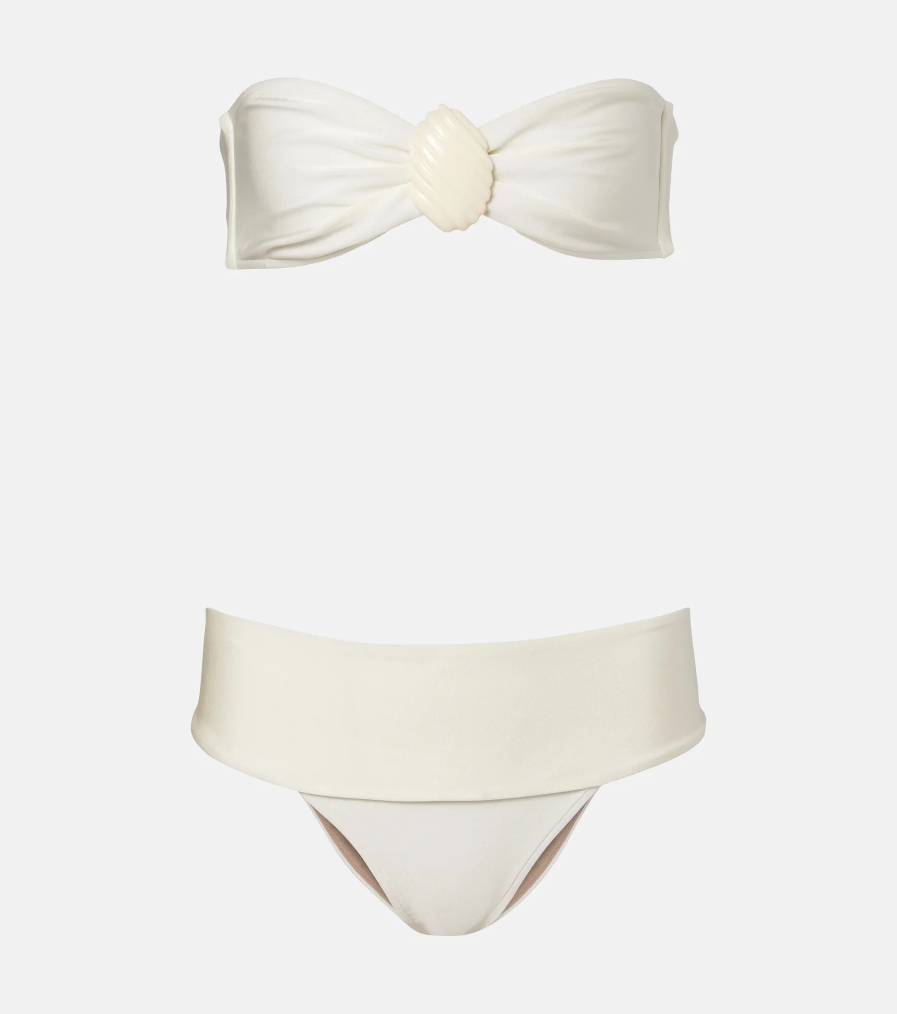 Embellished bandeau bikini - 1