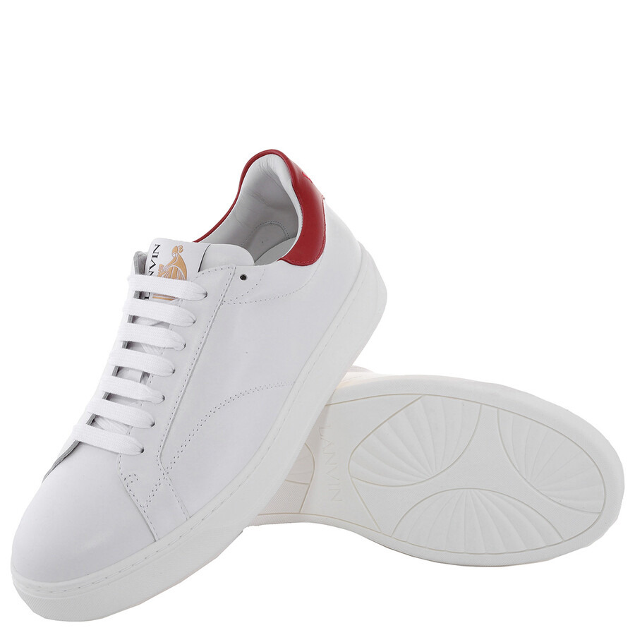 Lanvin DBB0 Low-Top Leather Sneakers - 2