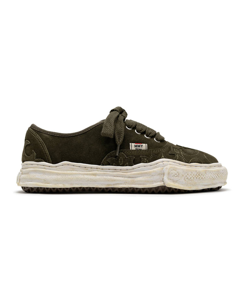 "BAKER" OG Sole Western Detail Suede Low-top Sneaker 4