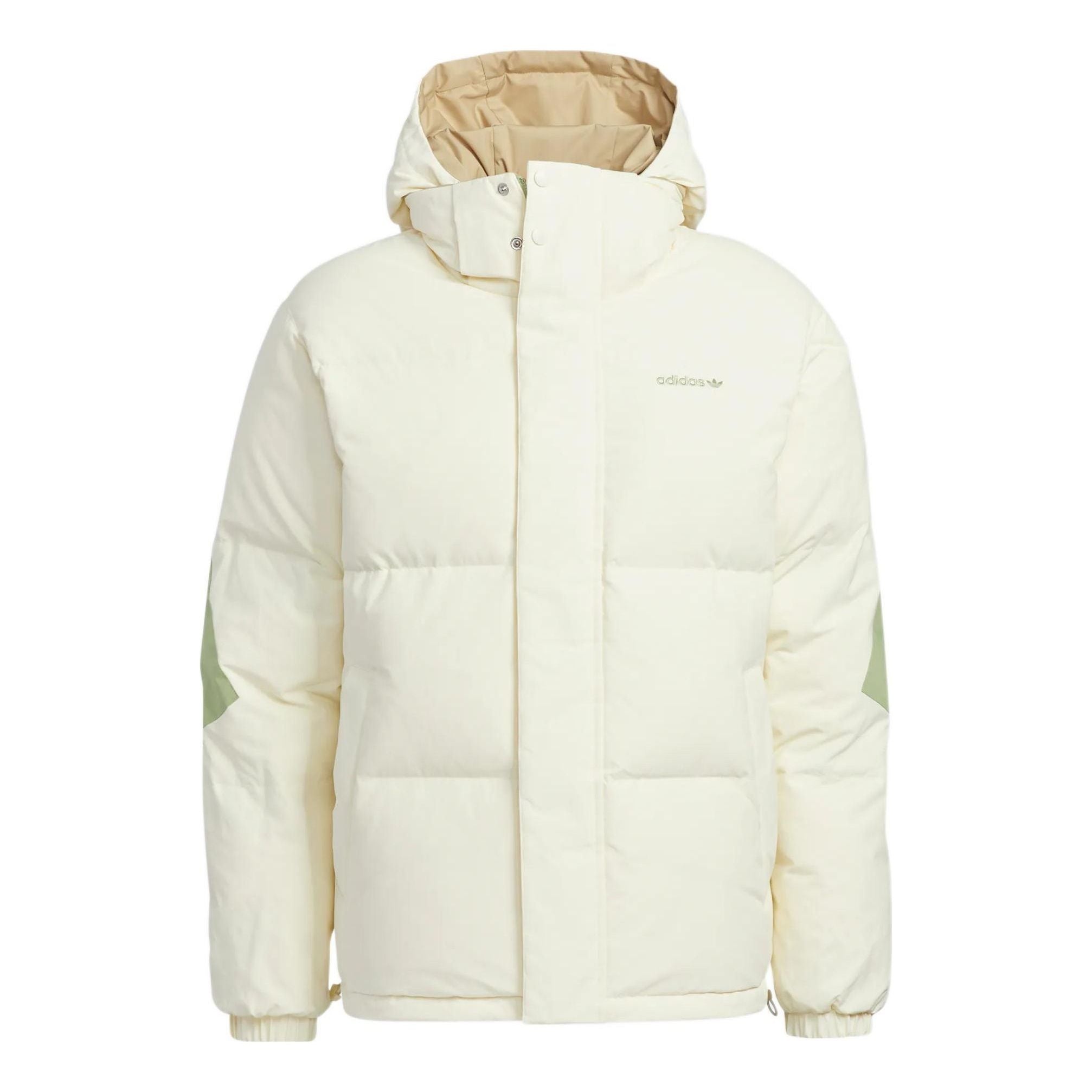 adidas originals Sporty Down Reversible Insulated Puffer Jacket 'Magic Lime' HS9466 - 1