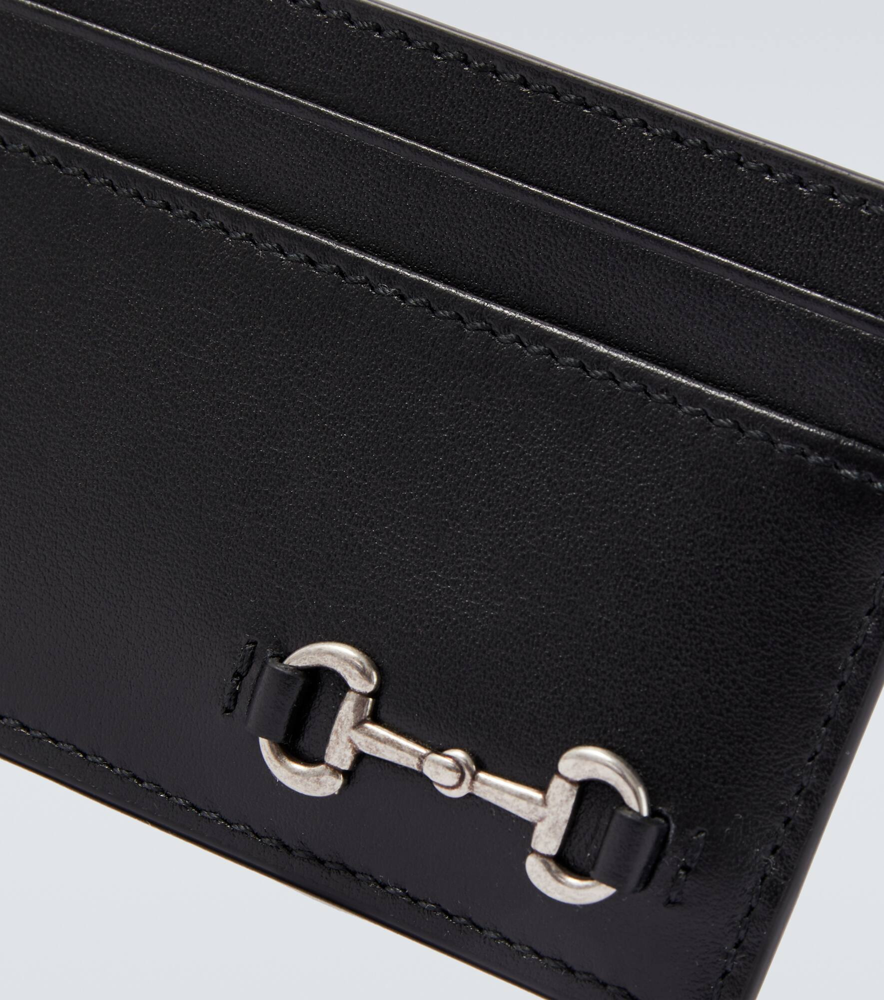 Leather bifold card holder - 3