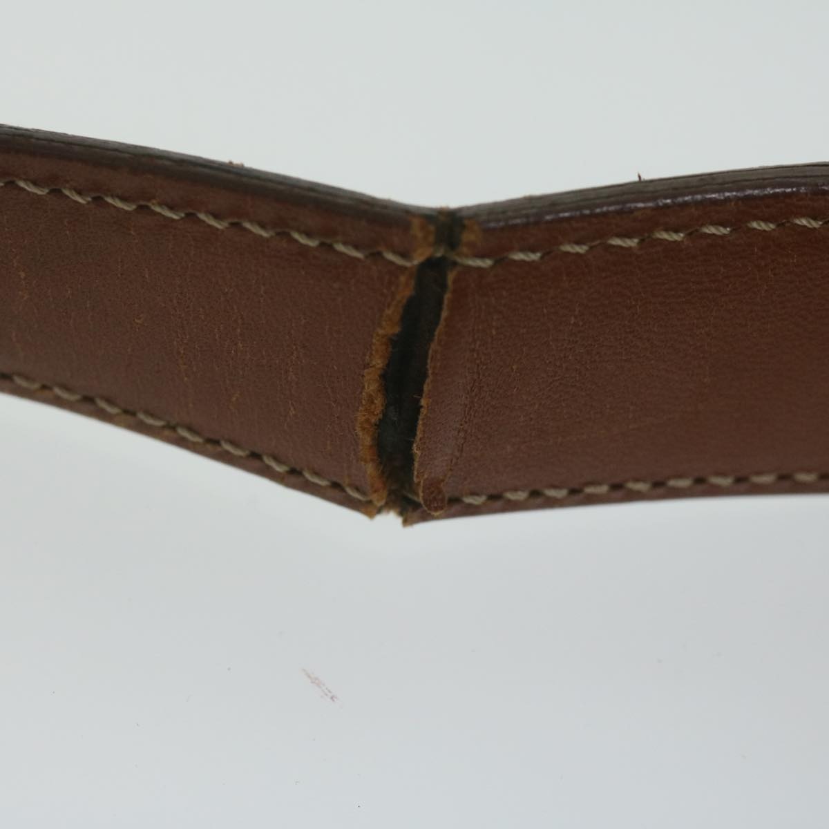 CELINE Macadam Canvas Hand Bag Pvc Leather Brown - 8