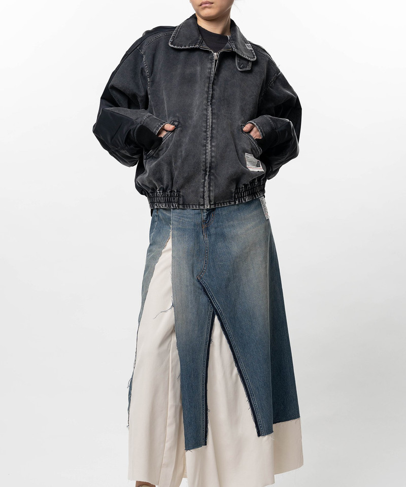 Front Back Combined Zip-up Jacket 5
