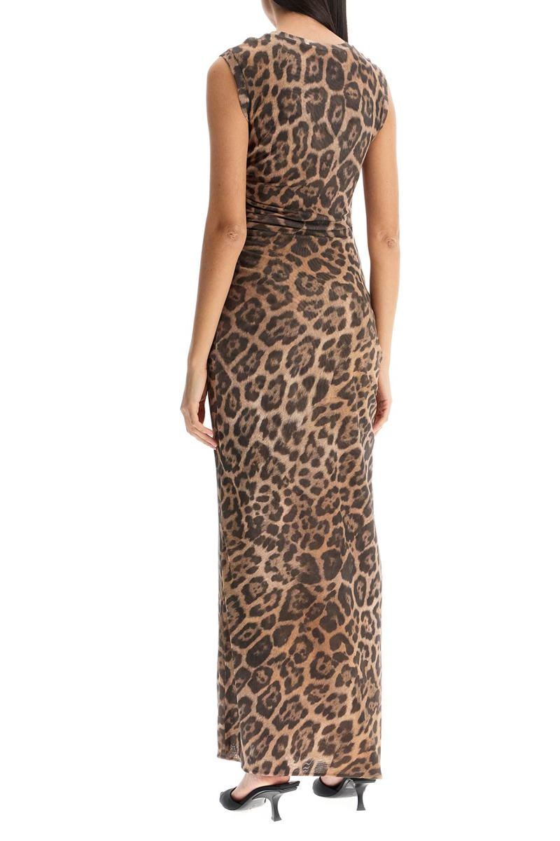 ワンピース STELLA McCARTNEY Animal Print Sleeveless Maxi Dress In Stella McCartney Stella McCartney 'animal print sleeveless