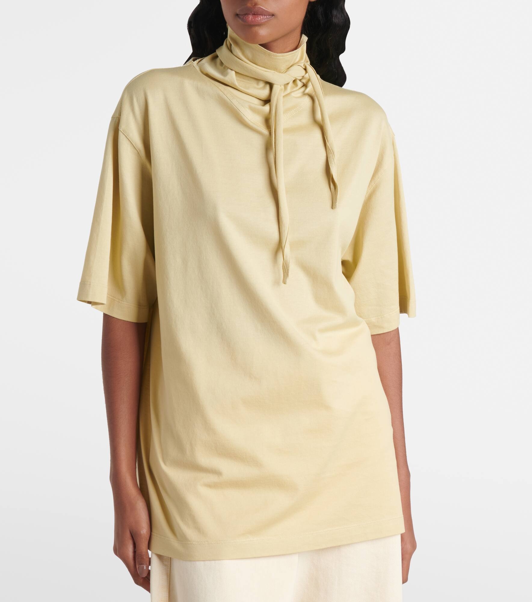 Foulard cotton jersey T-shirt - 6