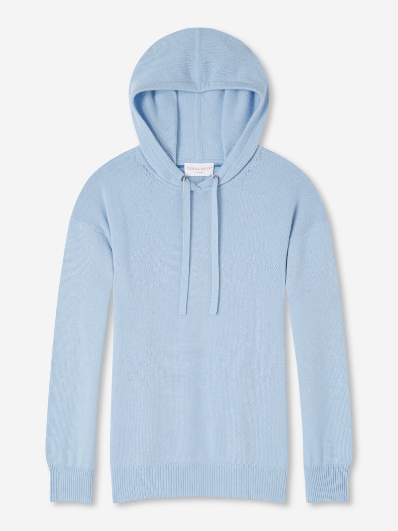 Women's Relaxed Pullover Hoodie Daphne Cashmere Sky - 1