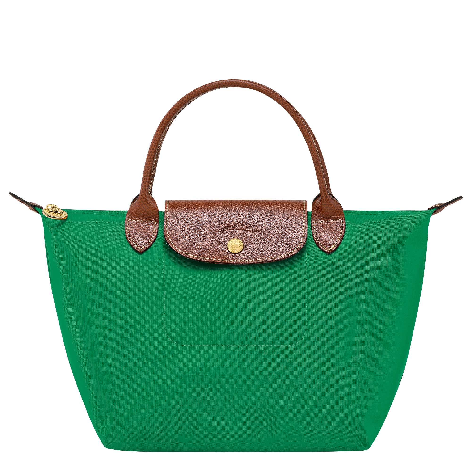 Le Pliage Original S Handbag Green - Recycled canvas - 1