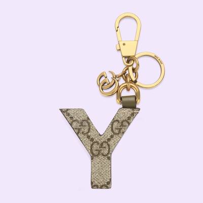 GUCCI Letter Y keychain outlook