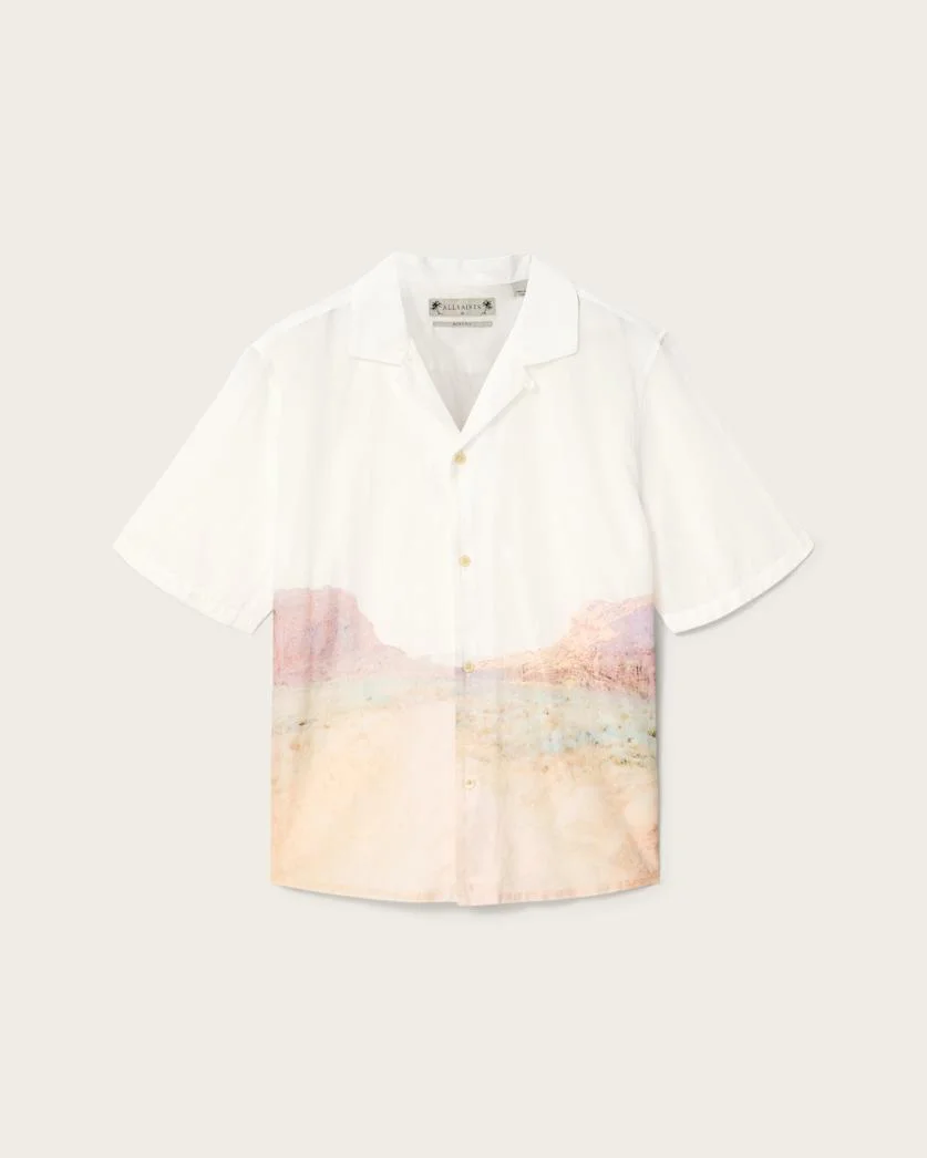 MONUMENT SHORT SLEEVE BOXY SHIRT - 1