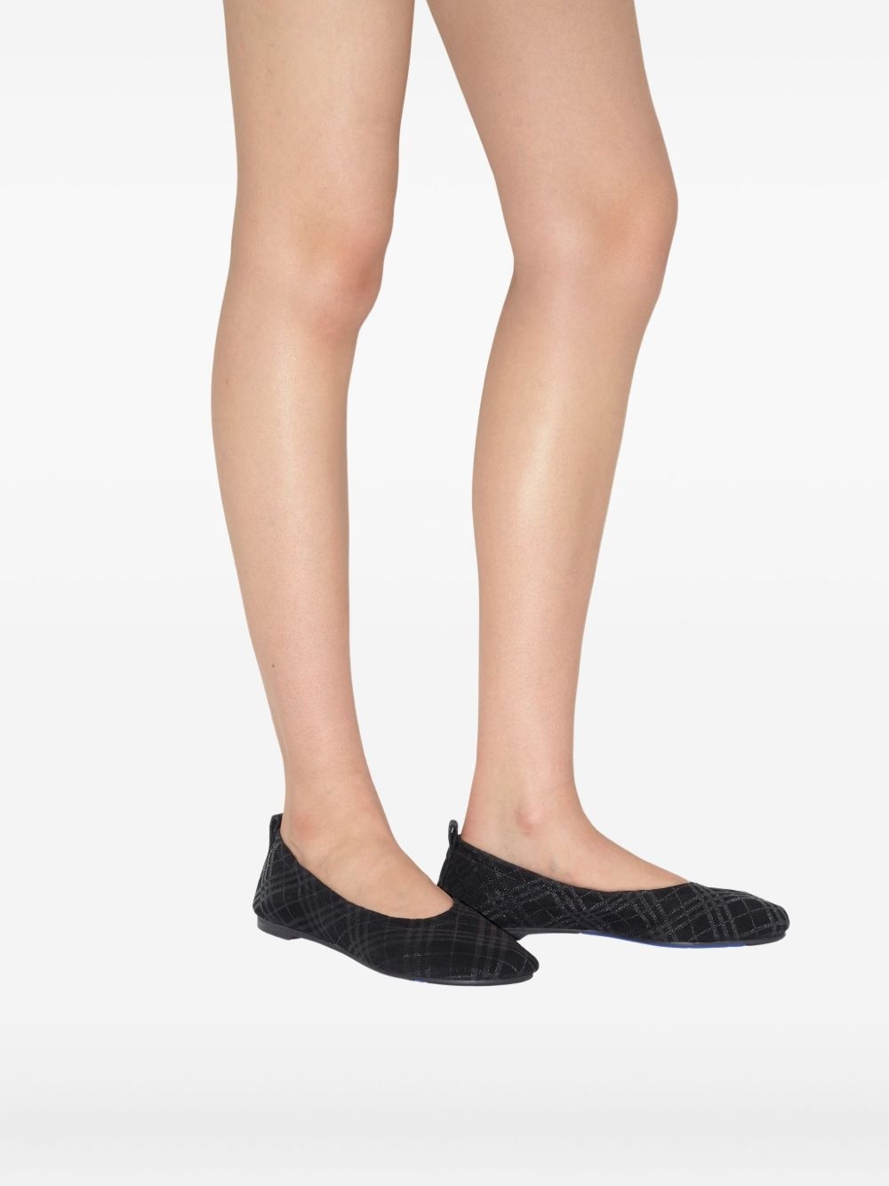 suede ballerina shoes - 7