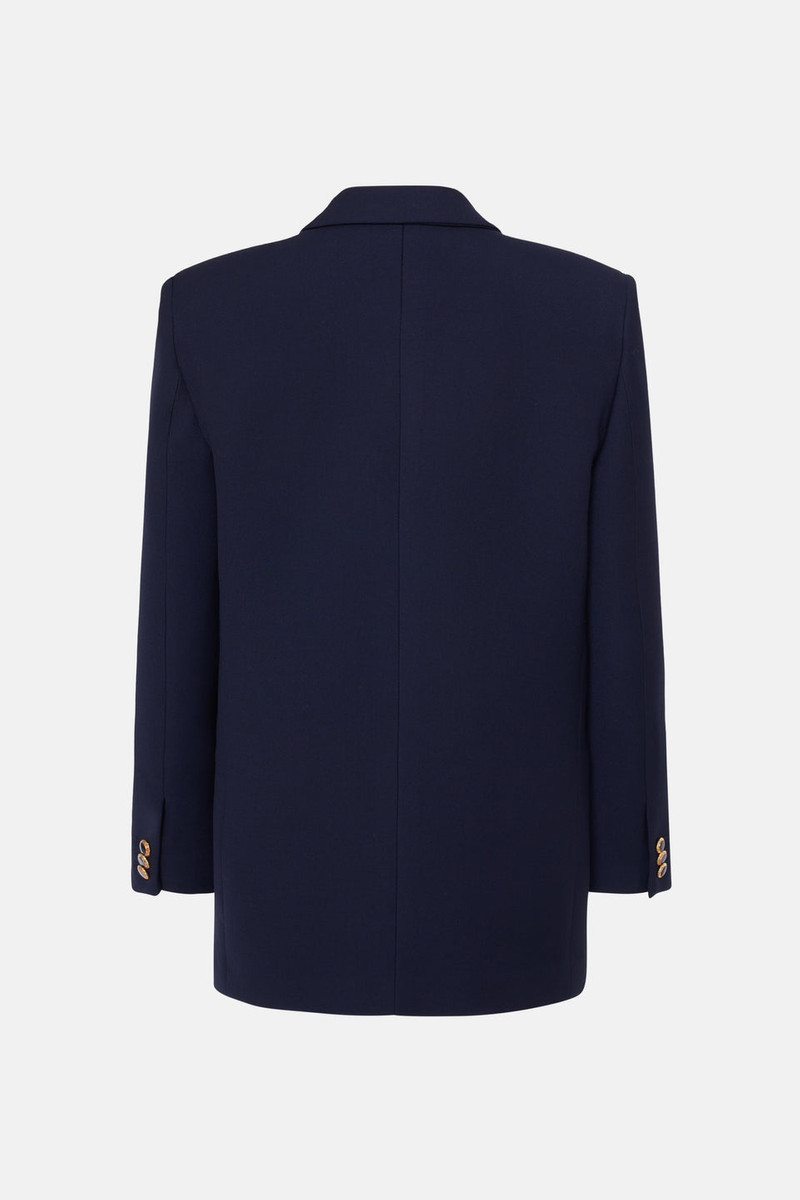 Alessandra Rich OVERSIZED WOOL JACKET outlook