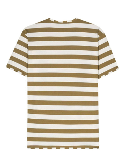SUNNEI logo-printed striped T-shirt outlook