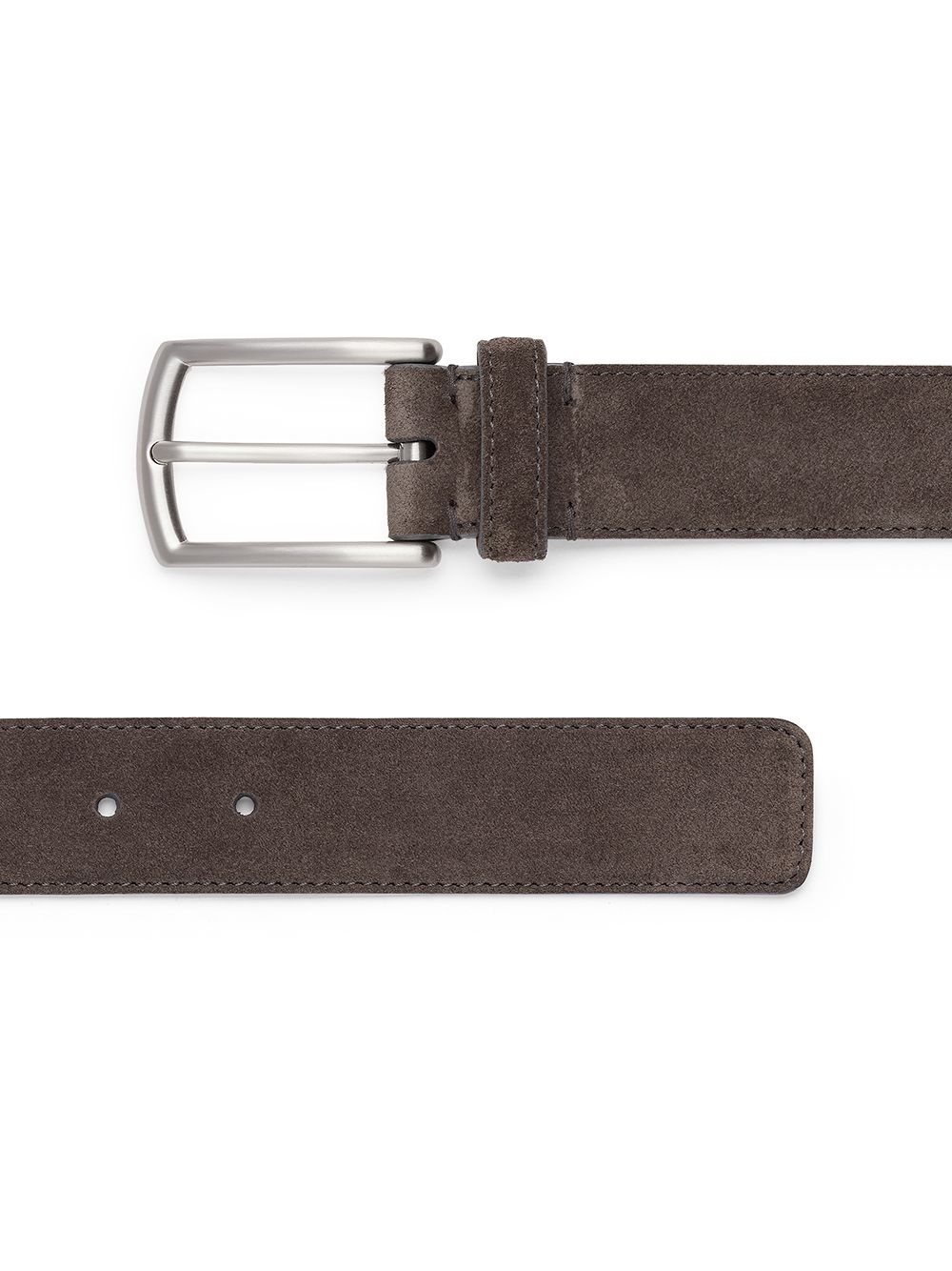 nubuck leather belt - 2