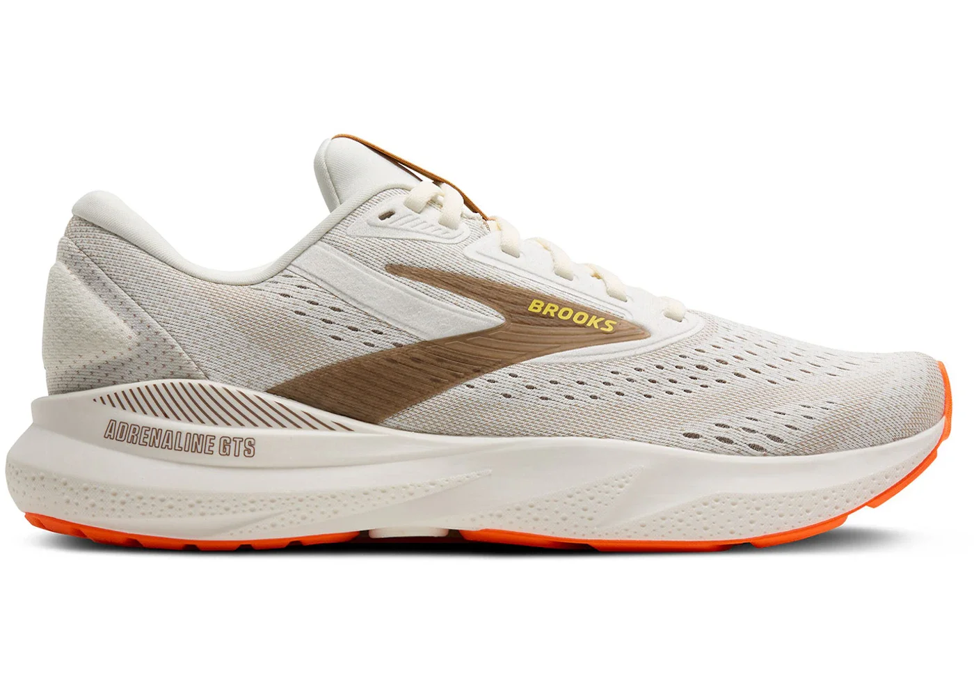 Brooks Adrenaline GTS 24 Coconut Portabella Orange - 1
