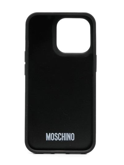 Moschino Teddy Bear-print iPhone 13 Pro case outlook