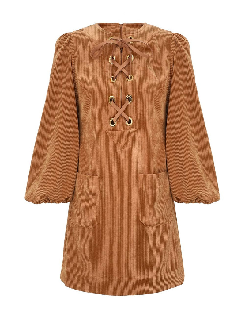 ILLUMINATE CORD SHIFT DRESS - 1