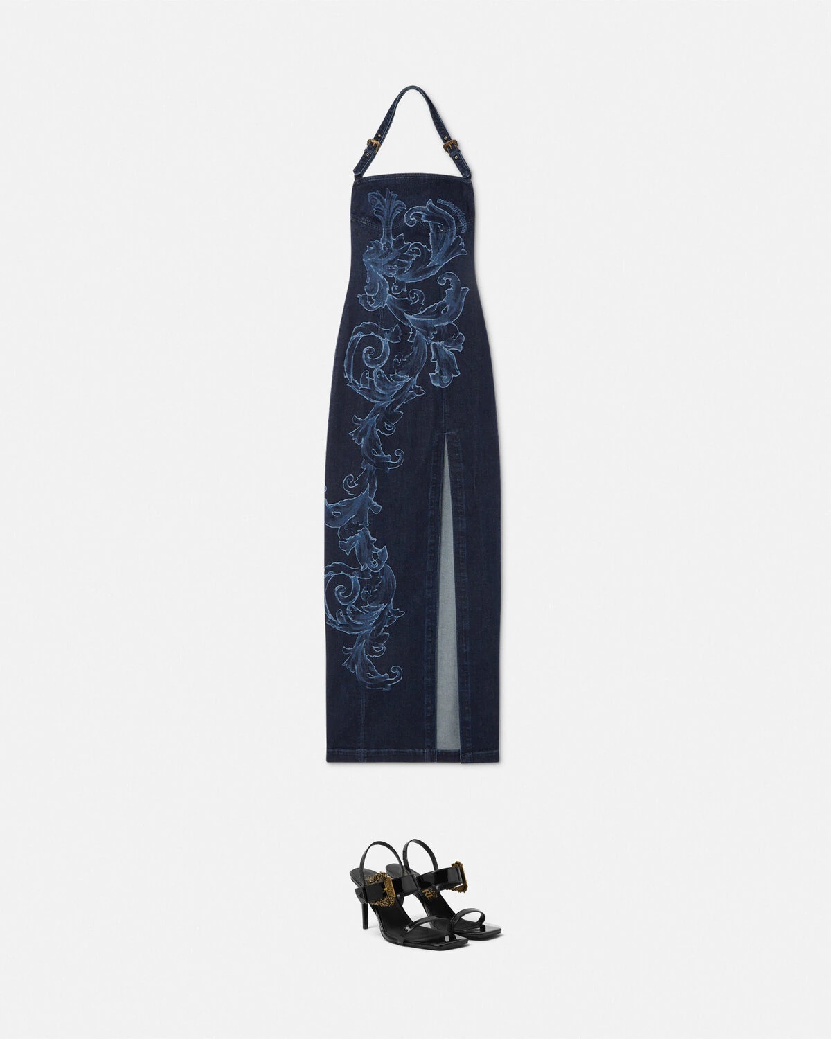 Outline Barocco Denim Long Dress - 2
