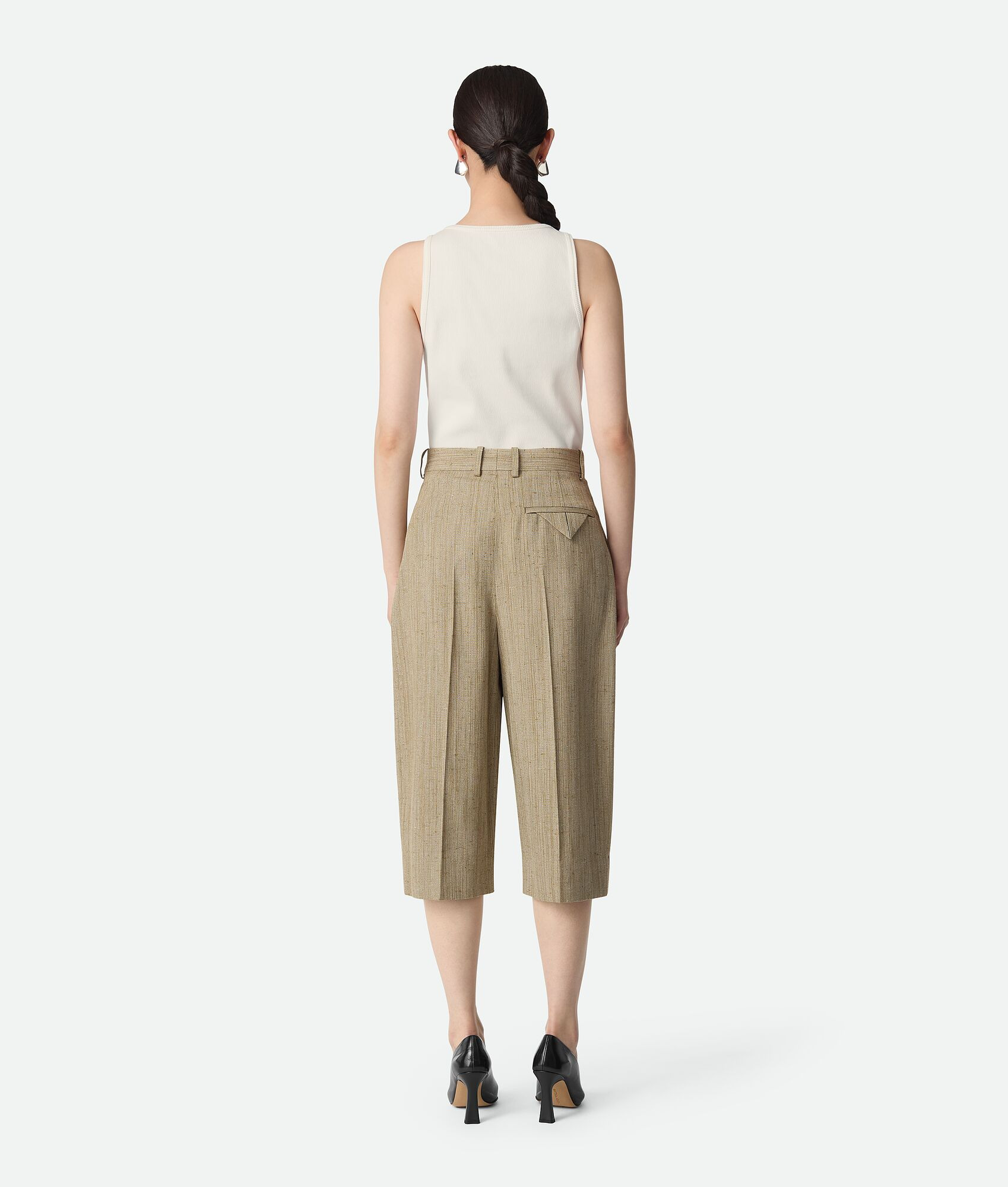 Viscose Silk Culotte - 3