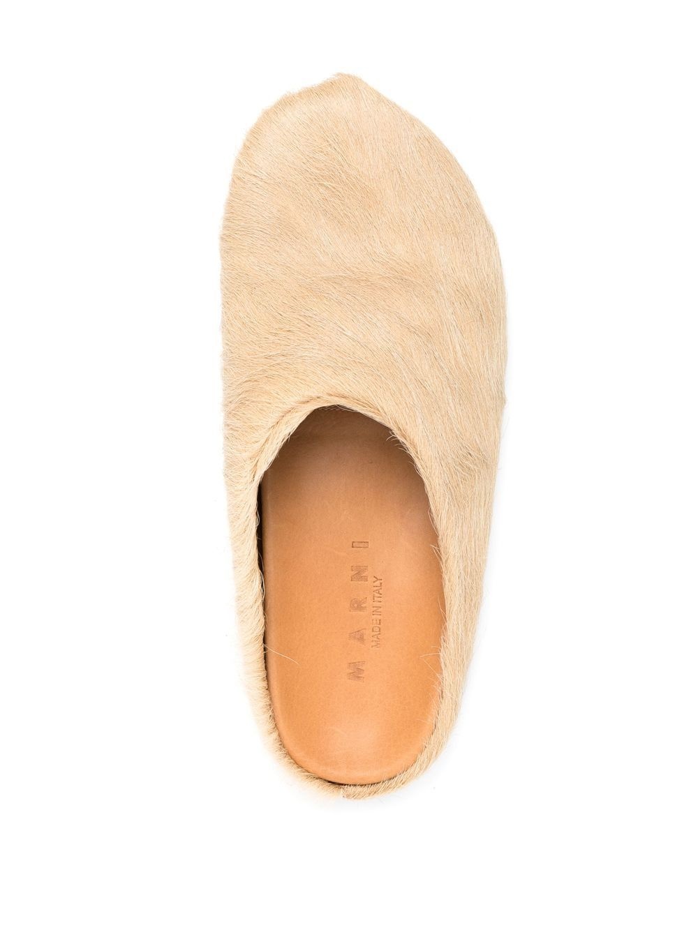 Sabot fur-trimmed slippers - 4