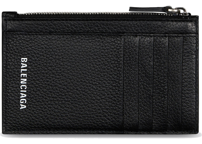 BALENCIAGA Balenciaga x The Simpsons Long Coin and Card Holder Black outlook