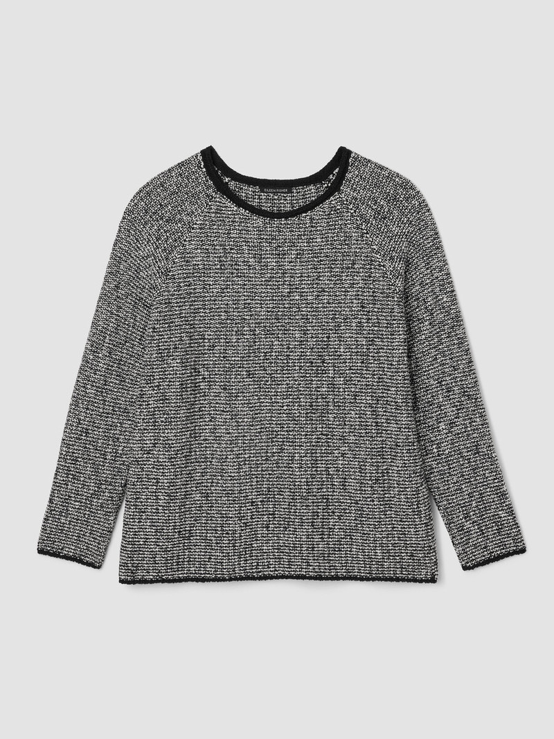 Peruvian Cotton Cloud Jewel Neck Top 1