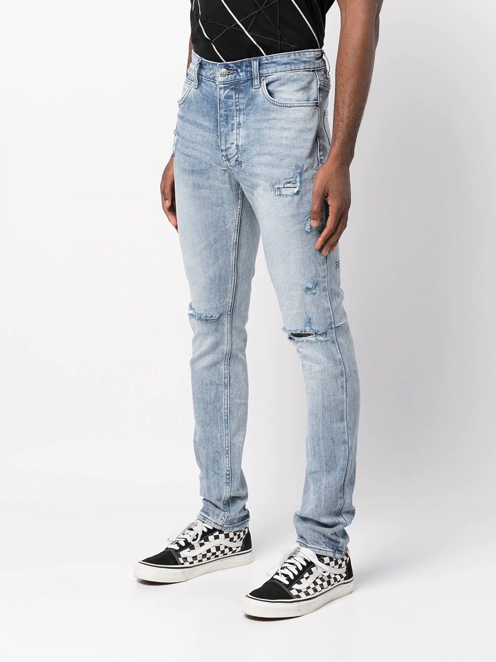 Layover Trashed slim fit jeans - 3