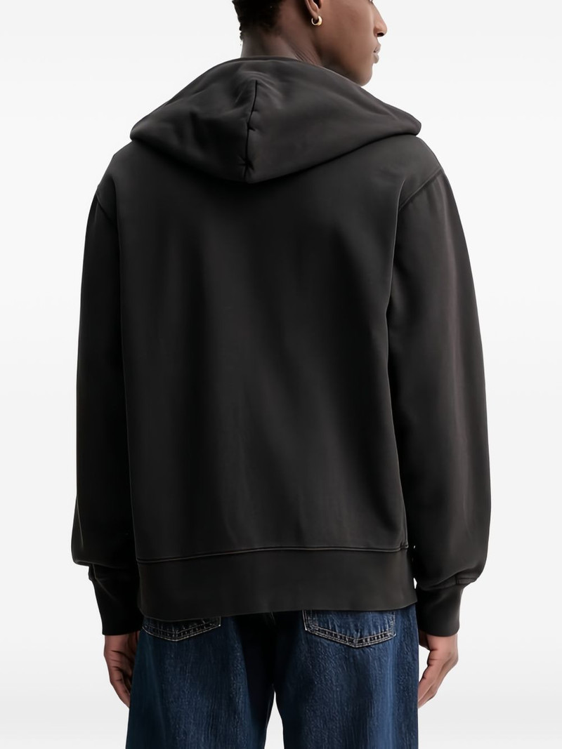 Levi's logo-detail zip-up hoodie outlook