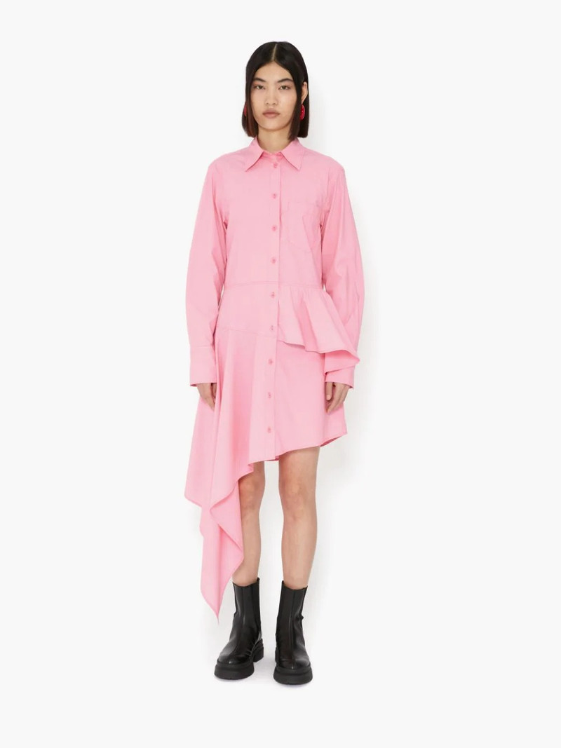 JW Anderson ASYMMETRIC PEPLUM SHIRT DRESS outlook