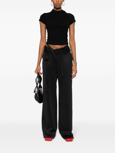 OTTOLINGER double-waistband tailored trousers outlook