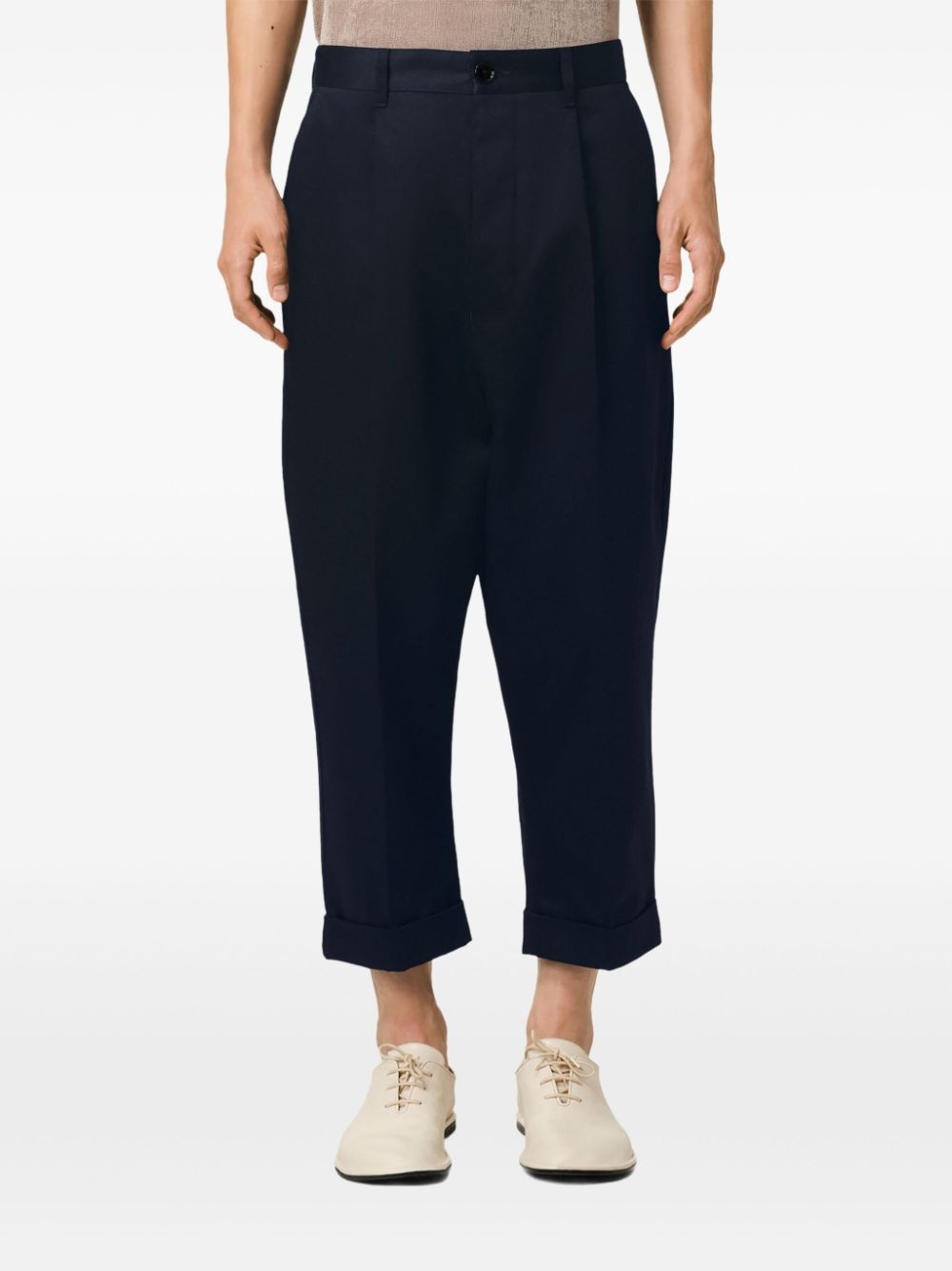 oversized carrot-cut trousers - 5