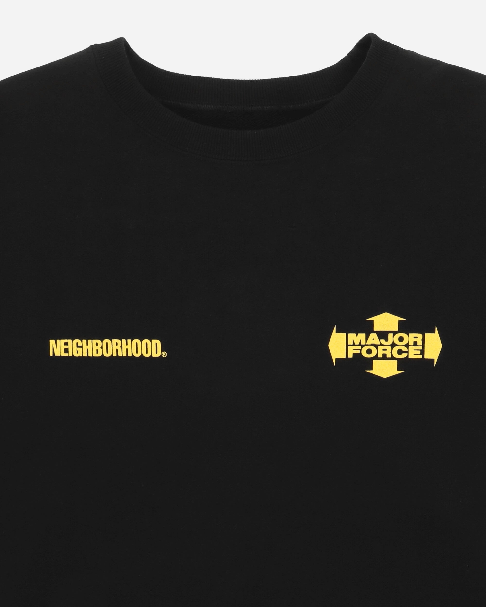 Major Force Crewneck Sweatshirt Black - 3
