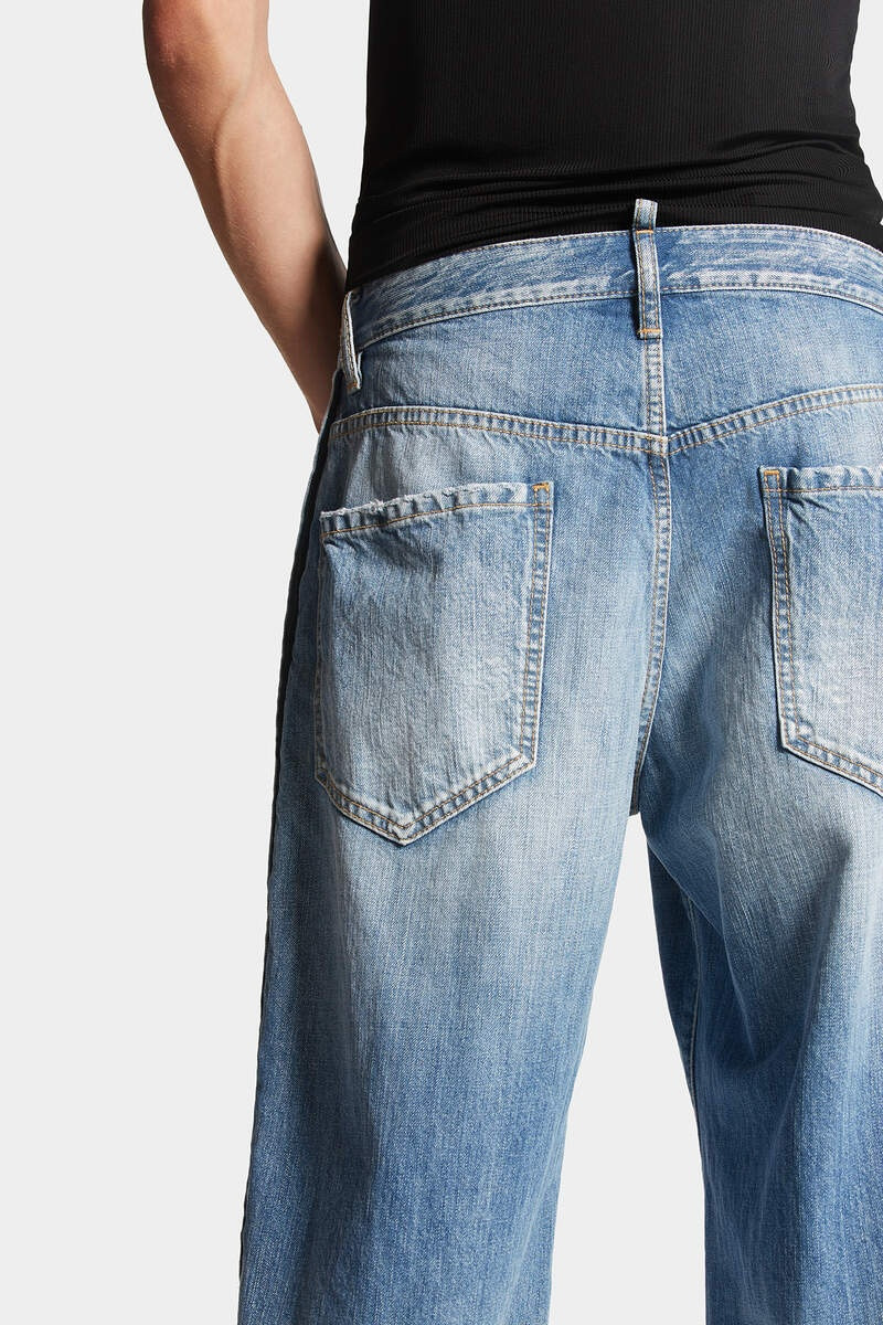 LIGHT TAPE WASH BIG JEANS 8