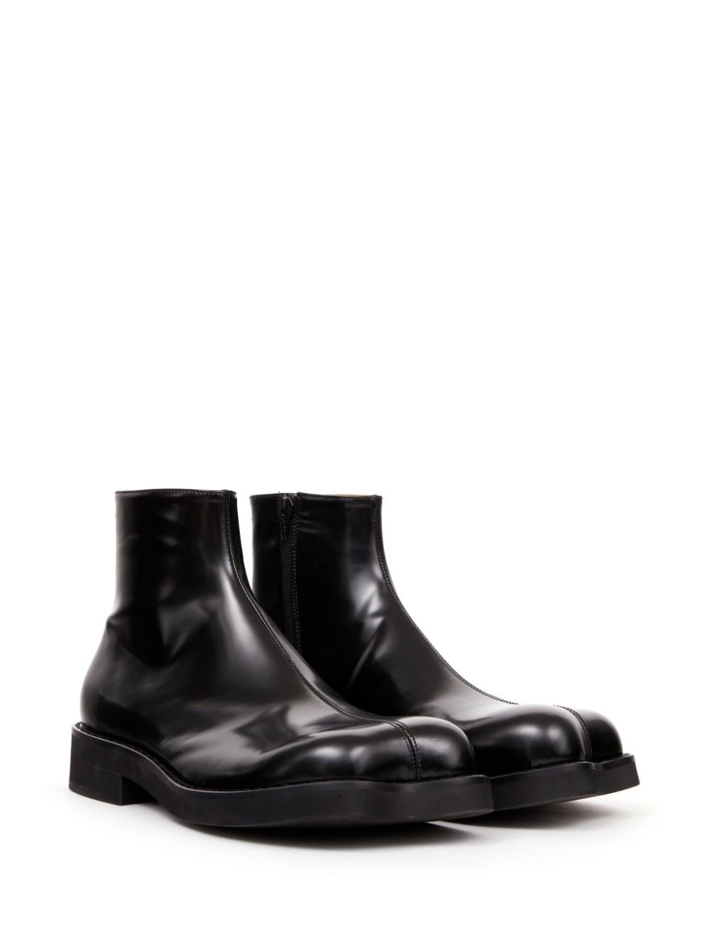TRUNK LEATHER ANKLE BOOTS - 2