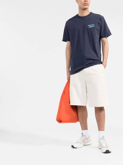 Maison Kitsuné logo-print cotton T-shirt outlook