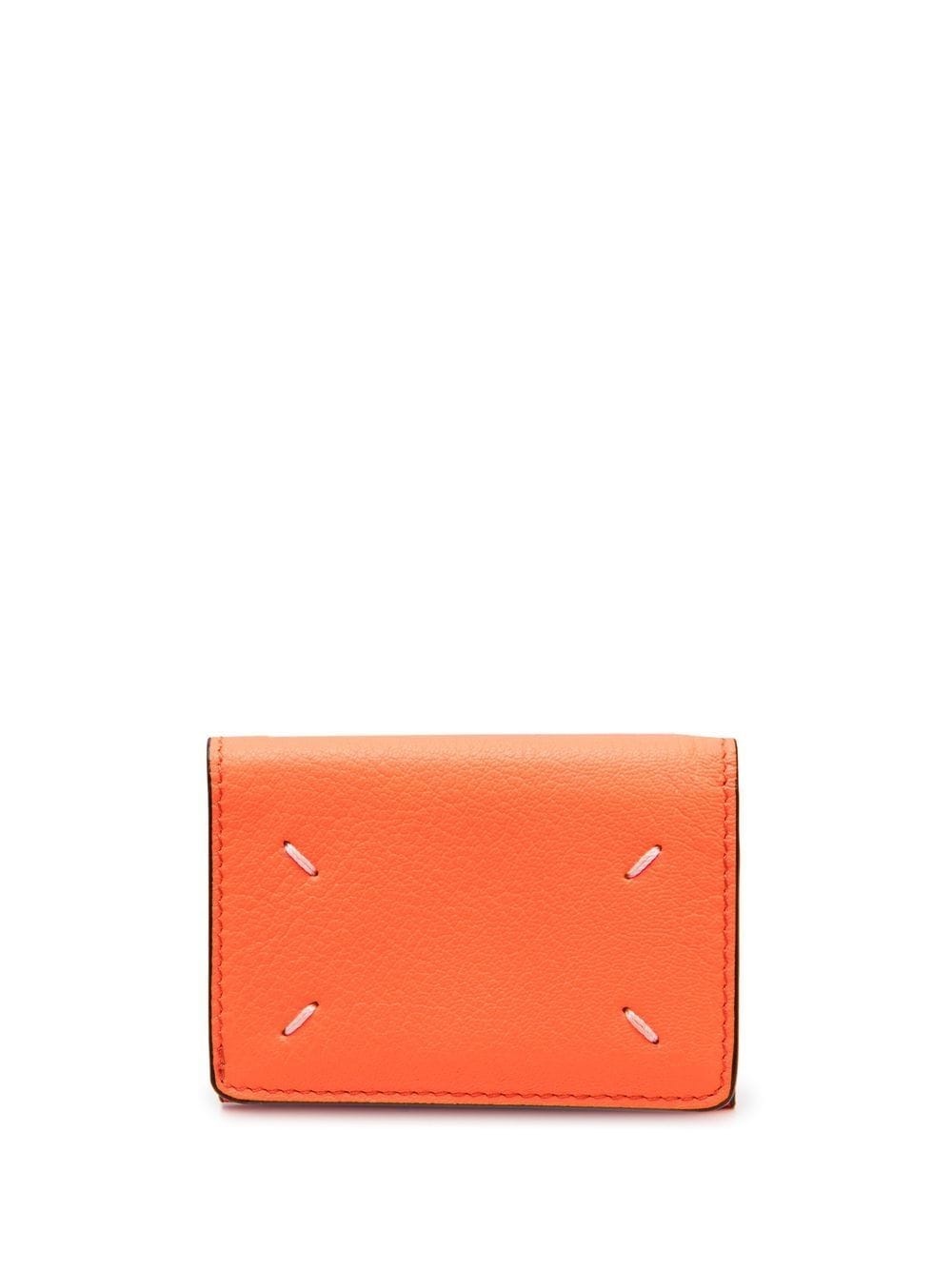 four-stitch logo detail wallet - 2