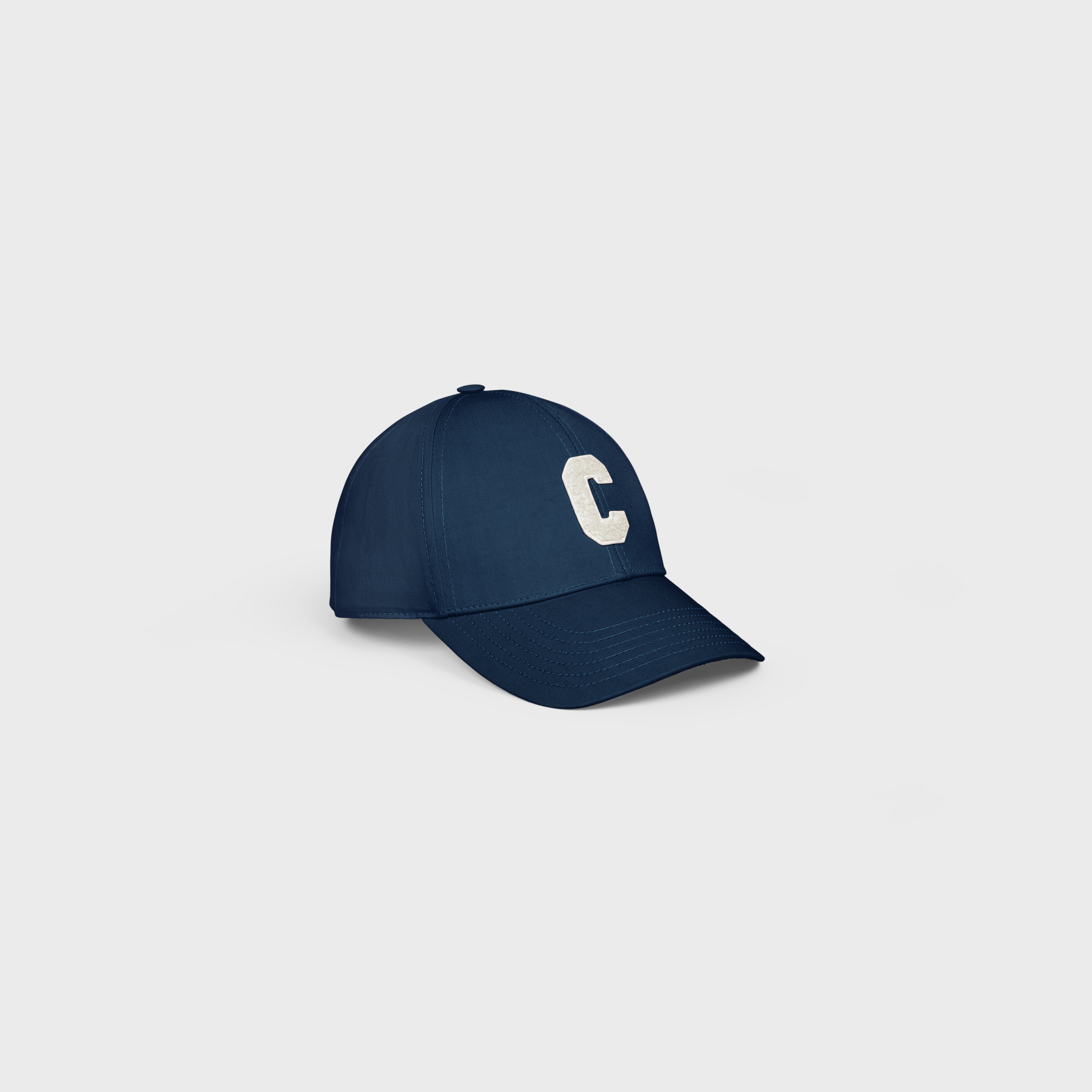 INITIAL BASEBALL CAP IN COTTON - 1