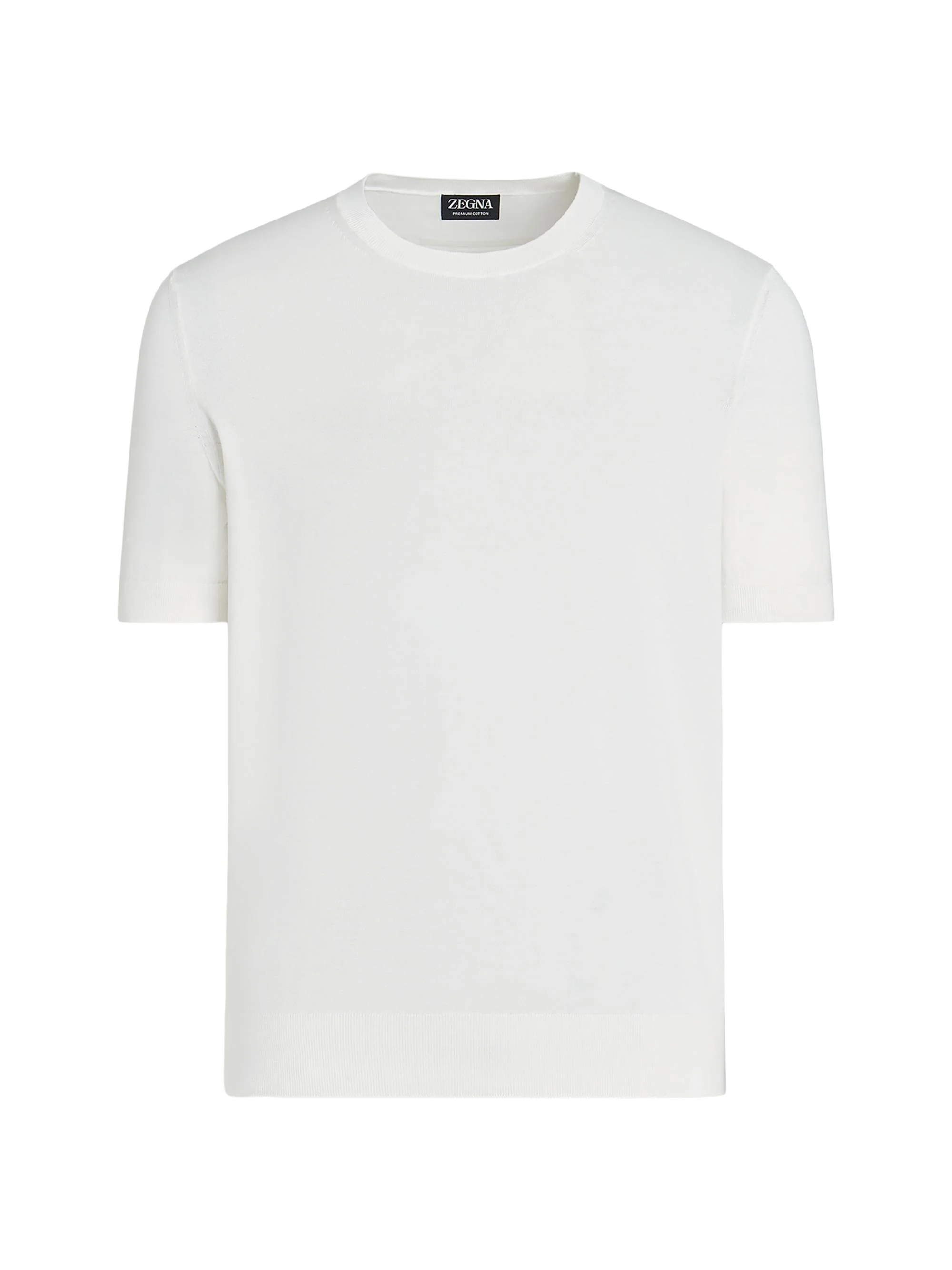 Men's Cotton Crewneck T-Shirt - White - 1