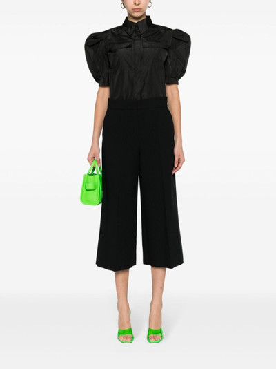 MSGM wide-leg cropped trousers outlook