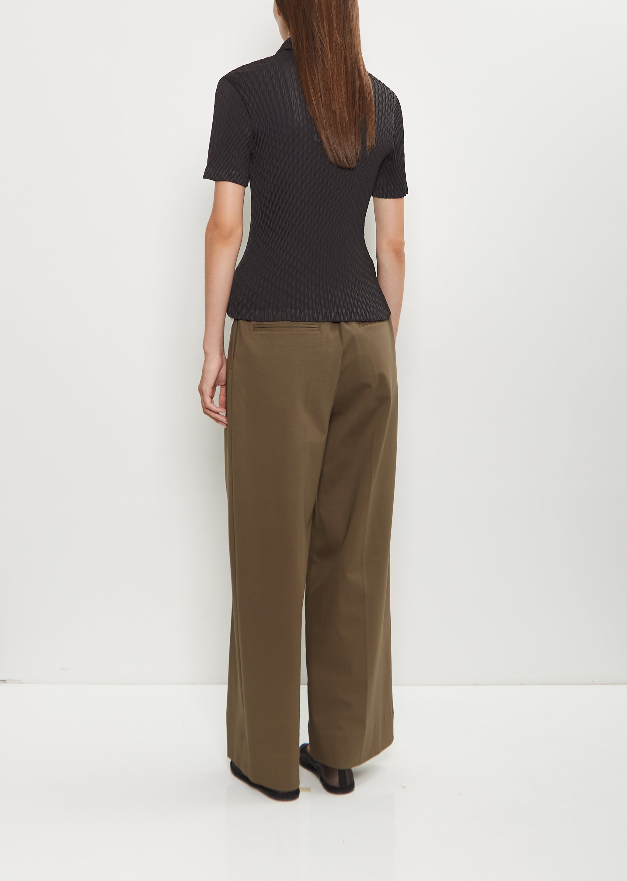 Sleek Pleats Shirt - 3