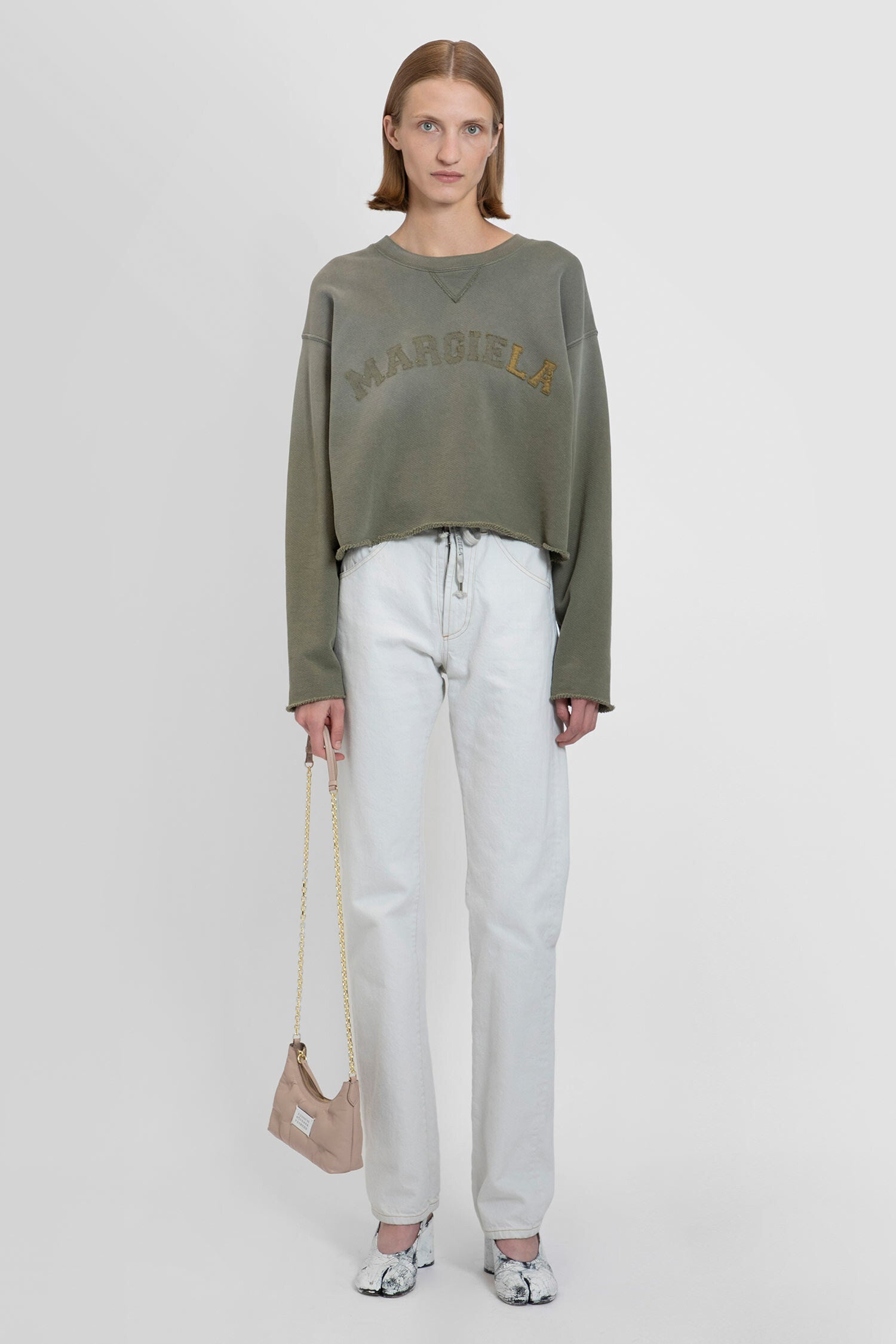 Maison Margiela MAISON MARGIELA WOMAN WHITE JEANS