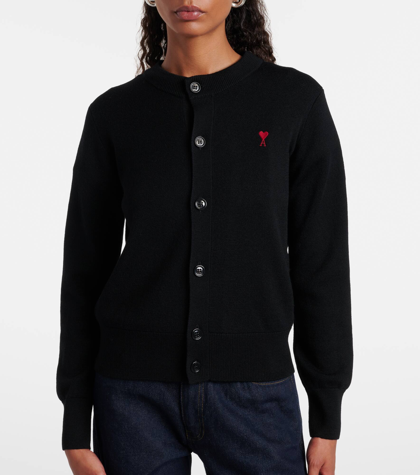 Ami de Cœur wool cardigan - 6
