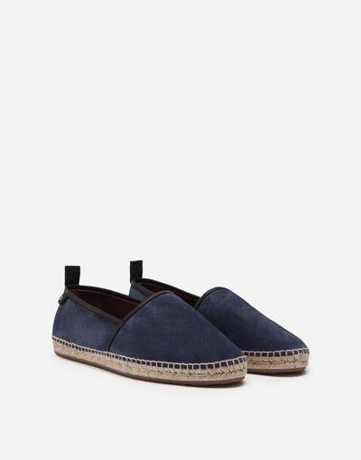 Dolce & Gabbana Suede espadrilles with rope sole outlook