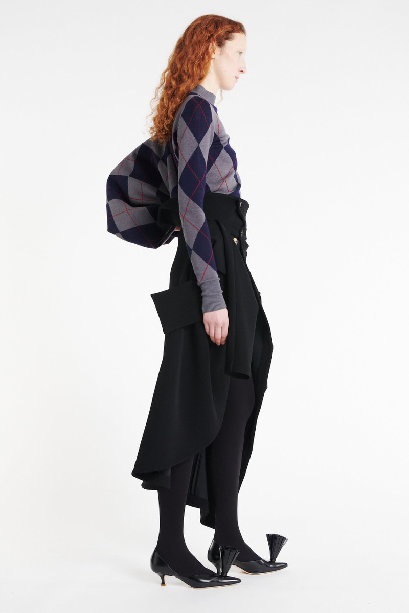SHIRT SKIRT BLACK 3