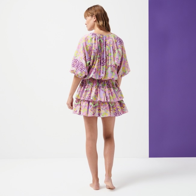 Women Dress Rainbow Flowers - 4