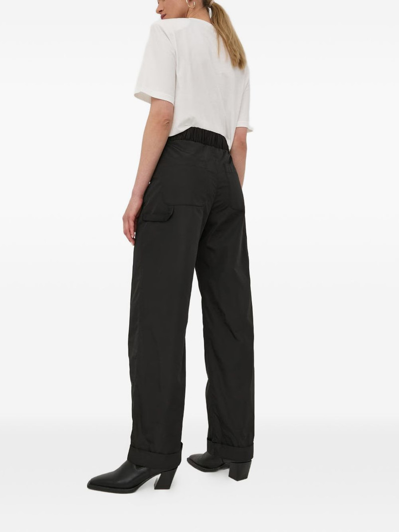 elasticated cargo trousers 4