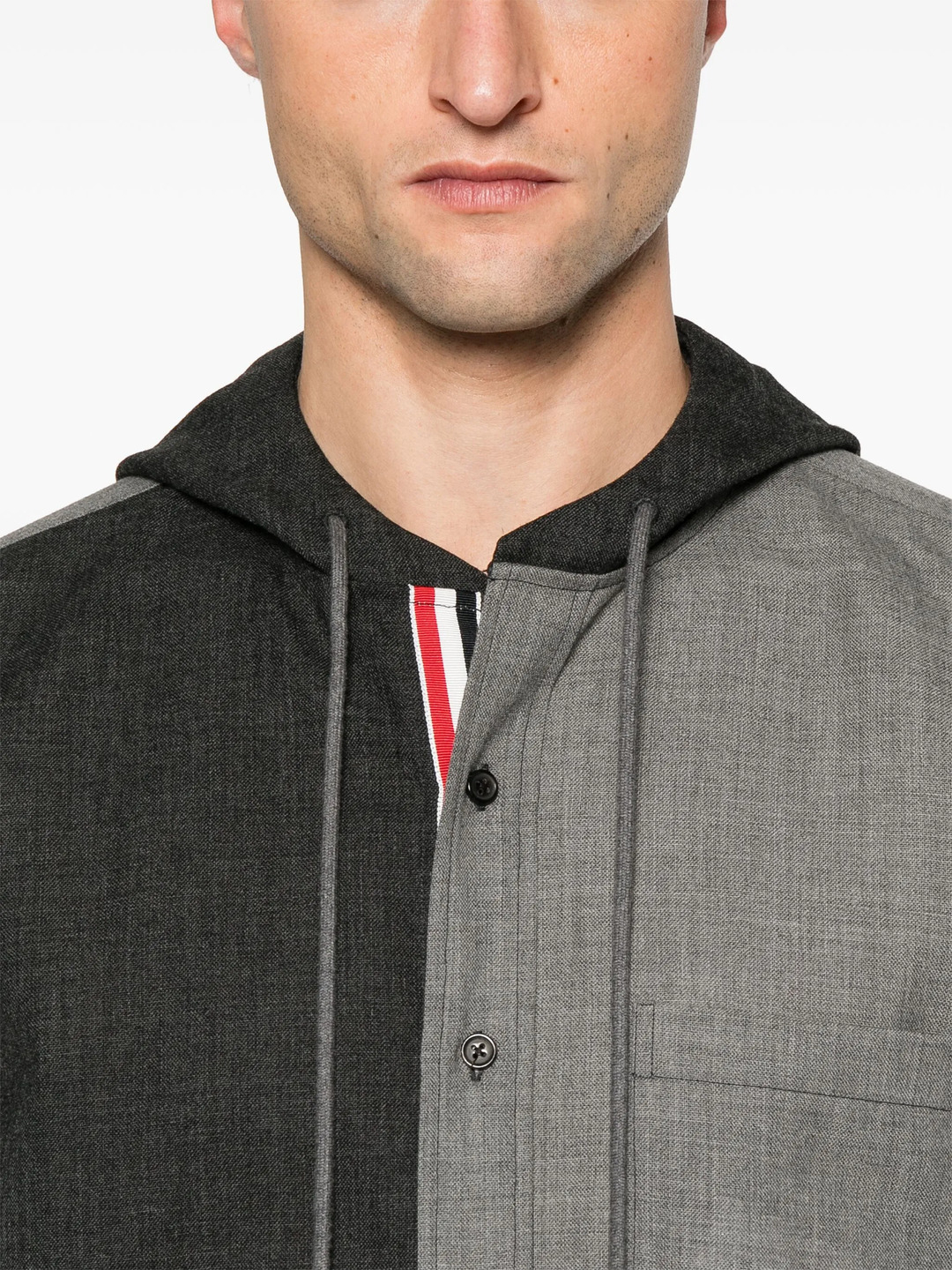 Fresco Funmix Hooded Shirt Men - 5