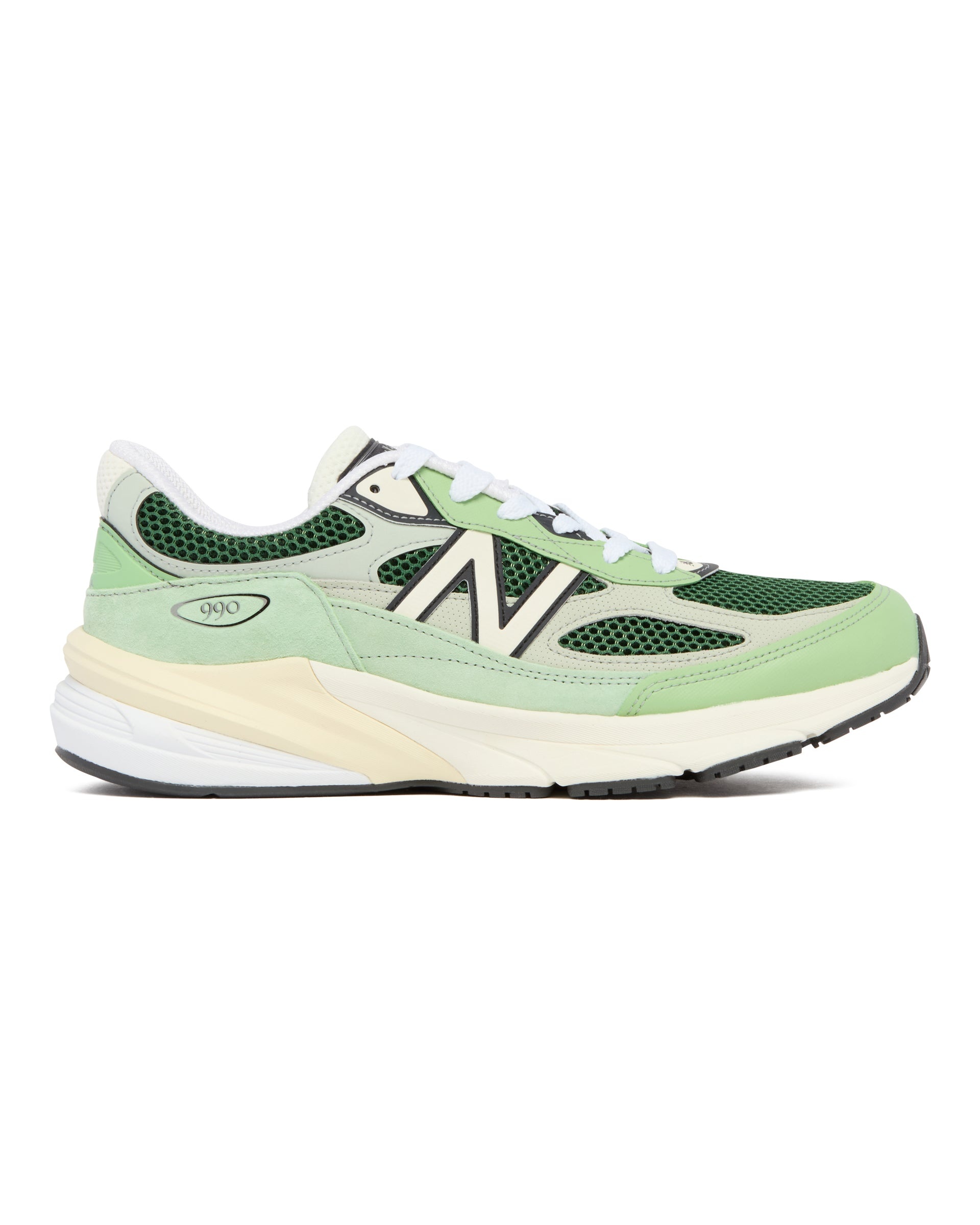 Green Made in USA 990v6 Sneakers - 2